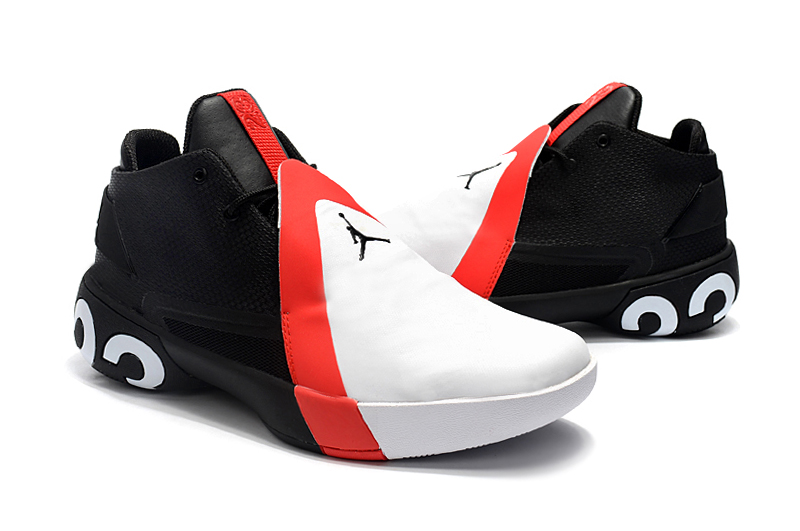 Men Jordan Ultra.Fly III White Black Red Shoes